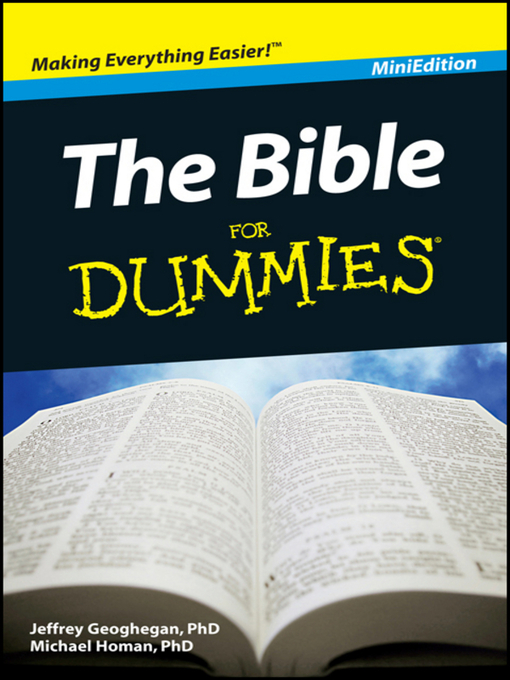 Title details for The Bible For Dummies by Jeffrey Geoghegan - Available